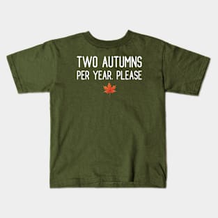 Two Autumns Kids T-Shirt